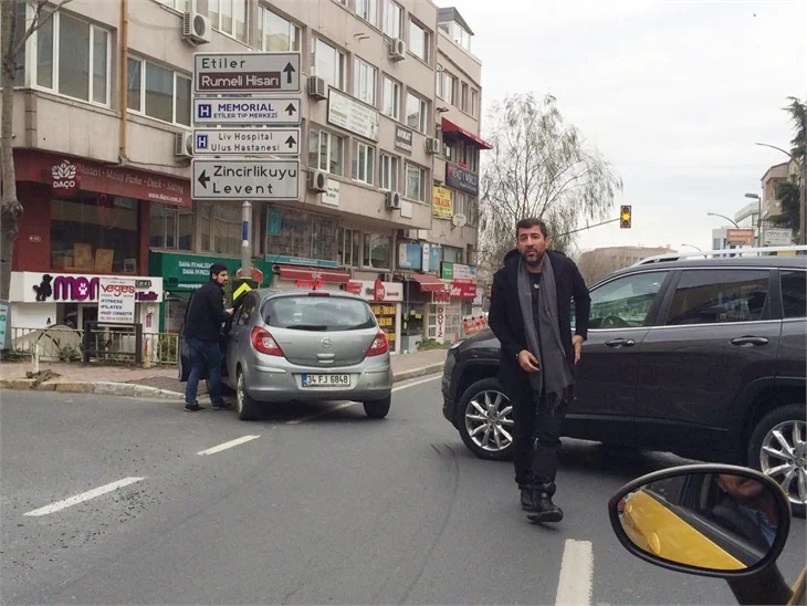 Hakan Bilgin kaza yaptı!