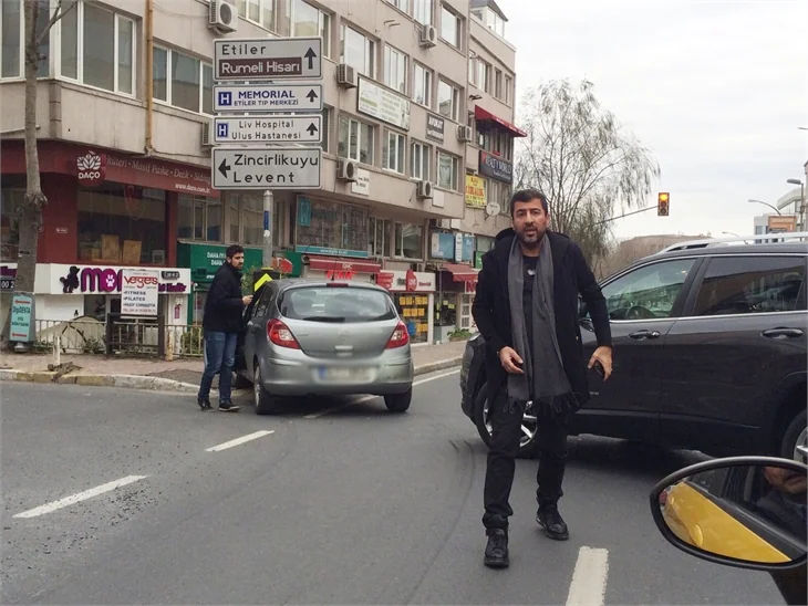 Hakan Bilgin kaza yaptı!
