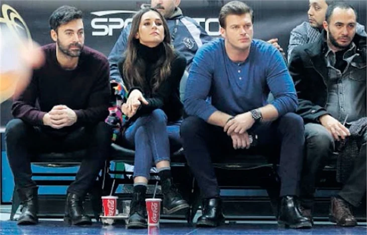 Ünlü oyuncuların basketbol keyfi