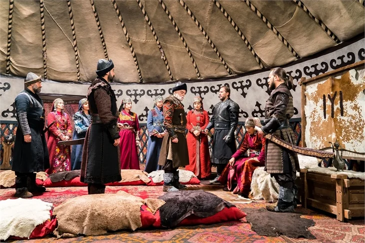Diriliş 'Ertuğrul'da Oba'da büyük deprem!