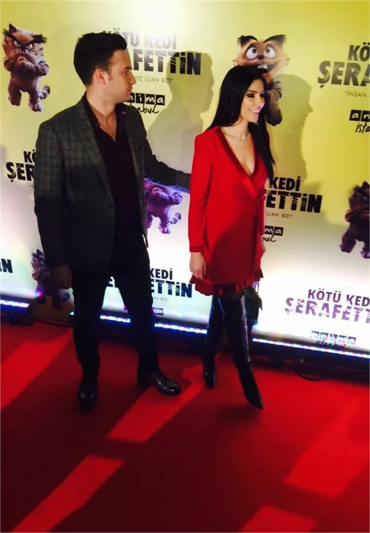 Kötü Kedi Şerafettin filminin galasına ünlü akını
