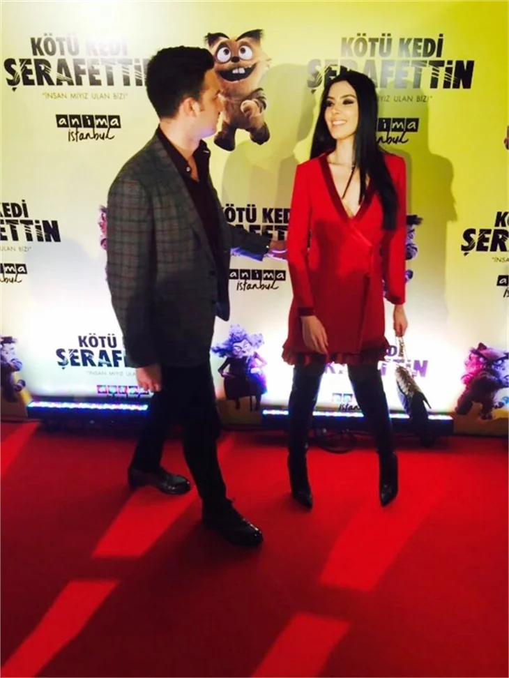 Kötü Kedi Şerafettin filminin galasına ünlü akını