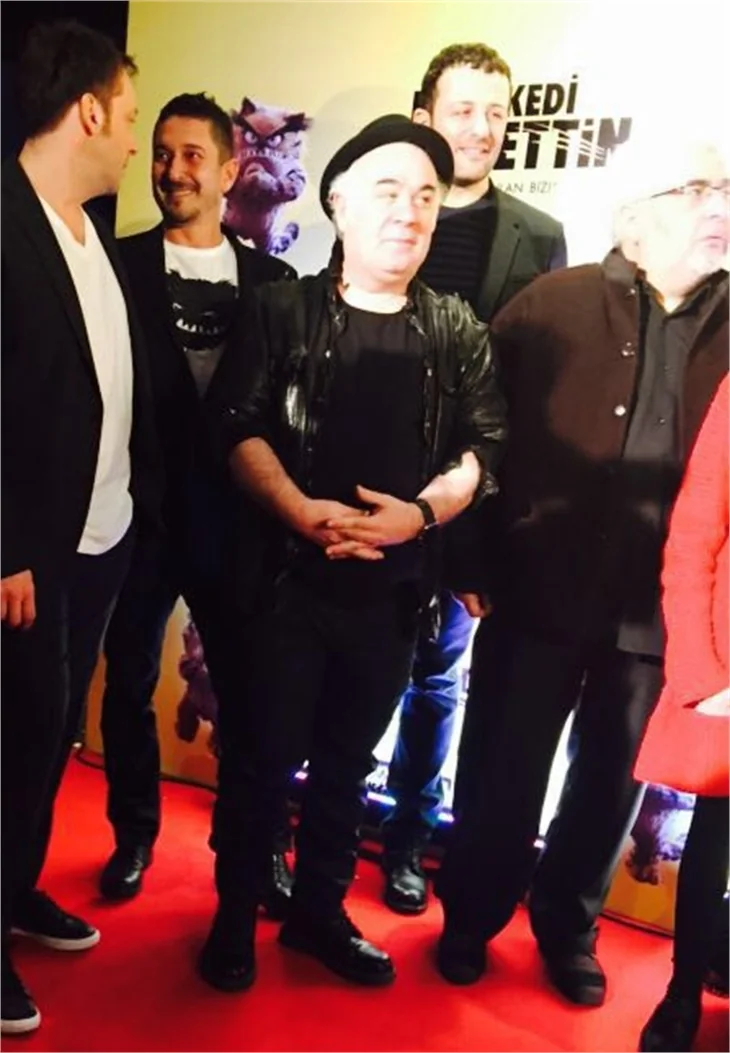 Kötü Kedi Şerafettin filminin galasına ünlü akını