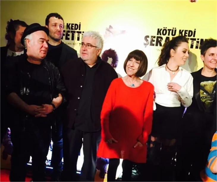 Kötü Kedi Şerafettin filminin galasına ünlü akını