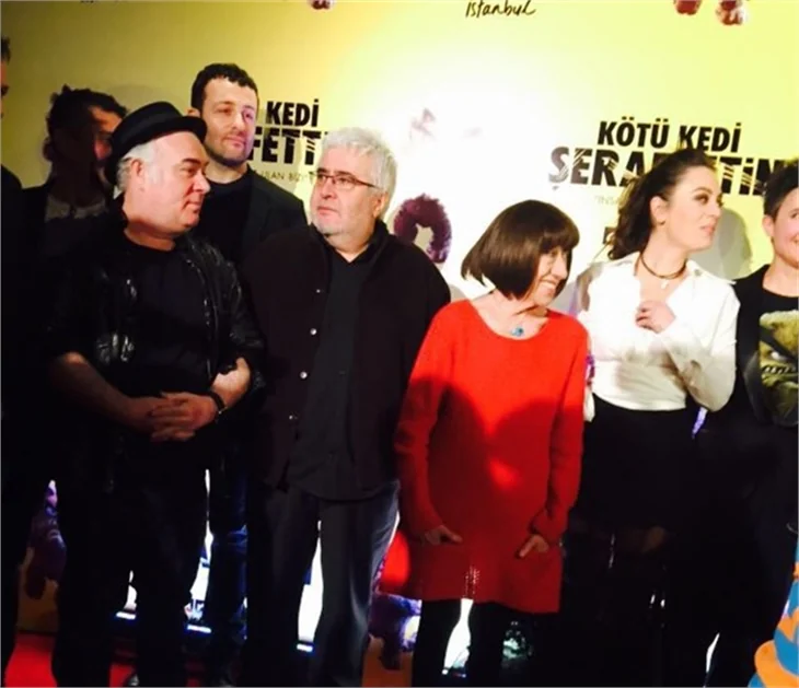 Kötü Kedi Şerafettin filminin galasına ünlü akını
