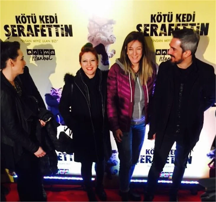 Kötü Kedi Şerafettin filminin galasına ünlü akını