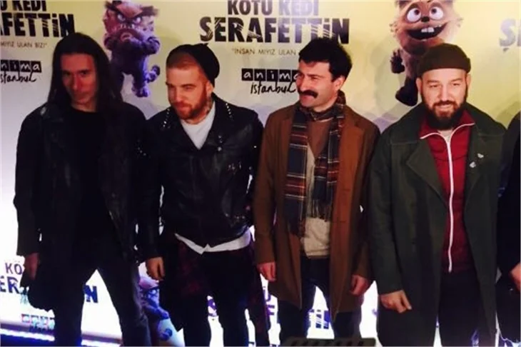 Kötü Kedi Şerafettin filminin galasına ünlü akını