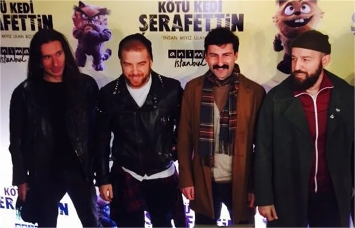 Kötü Kedi Şerafettin filminin galasına ünlü akını
