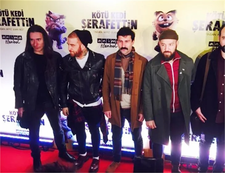 Kötü Kedi Şerafettin filminin galasına ünlü akını