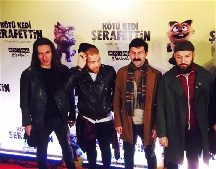 Kötü Kedi Şerafettin filminin galasına ünlü akını