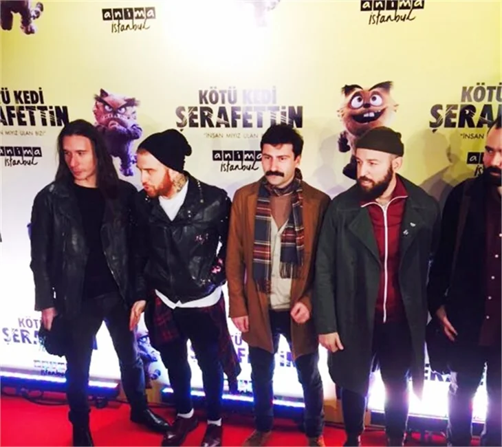 Kötü Kedi Şerafettin filminin galasına ünlü akını