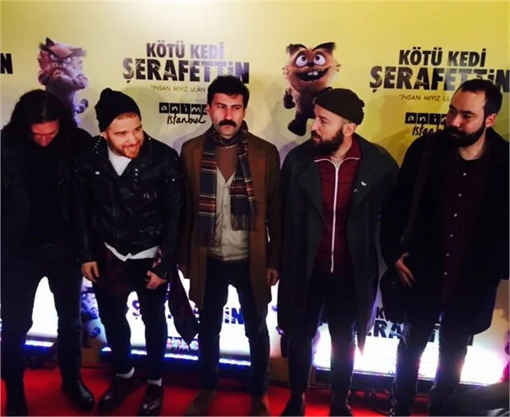 Kötü Kedi Şerafettin filminin galasına ünlü akını
