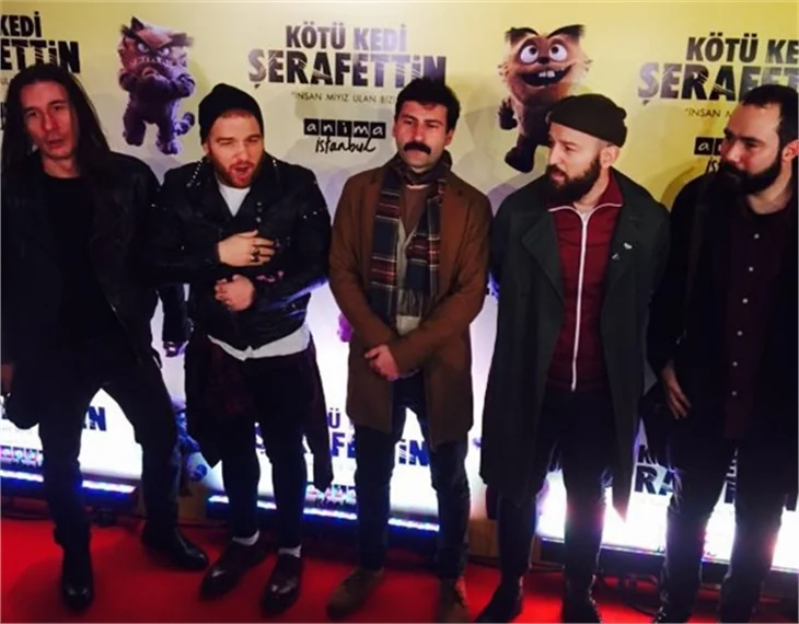 Kötü Kedi Şerafettin filminin galasına ünlü akını