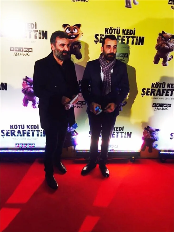 Kötü Kedi Şerafettin filminin galasına ünlü akını
