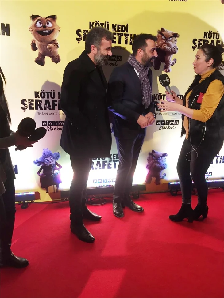 Kötü Kedi Şerafettin filminin galasına ünlü akını