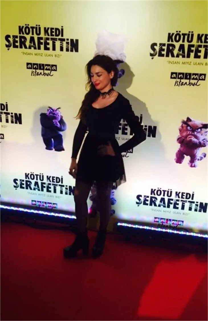 Kötü Kedi Şerafettin filminin galasına ünlü akını