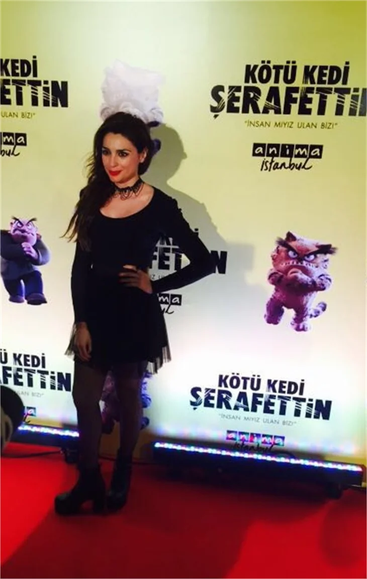 Kötü Kedi Şerafettin filminin galasına ünlü akını