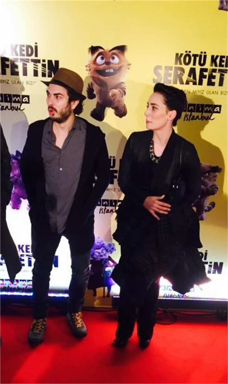 Kötü Kedi Şerafettin filminin galasına ünlü akını