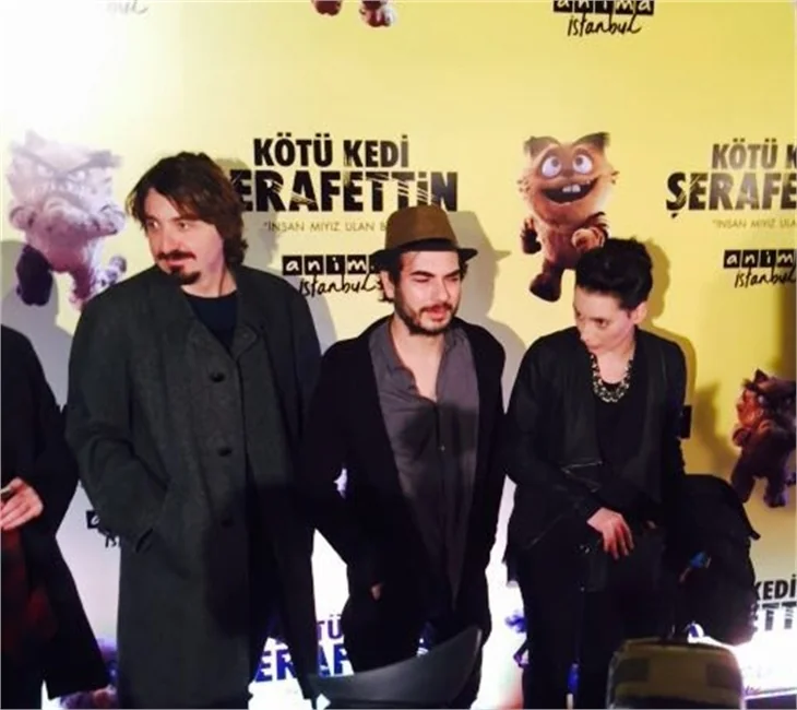 Kötü Kedi Şerafettin filminin galasına ünlü akını