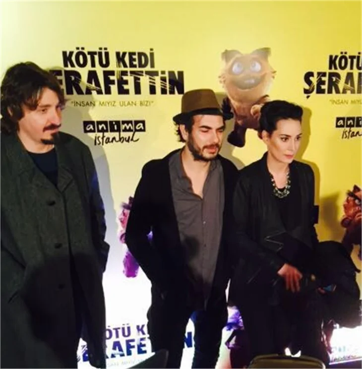 Kötü Kedi Şerafettin filminin galasına ünlü akını