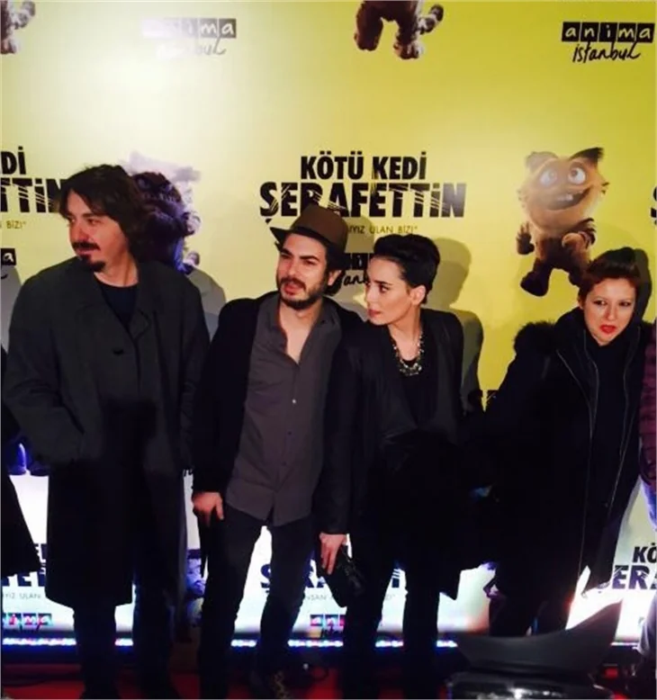 Kötü Kedi Şerafettin filminin galasına ünlü akını