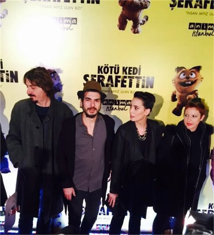 Kötü Kedi Şerafettin filminin galasına ünlü akını