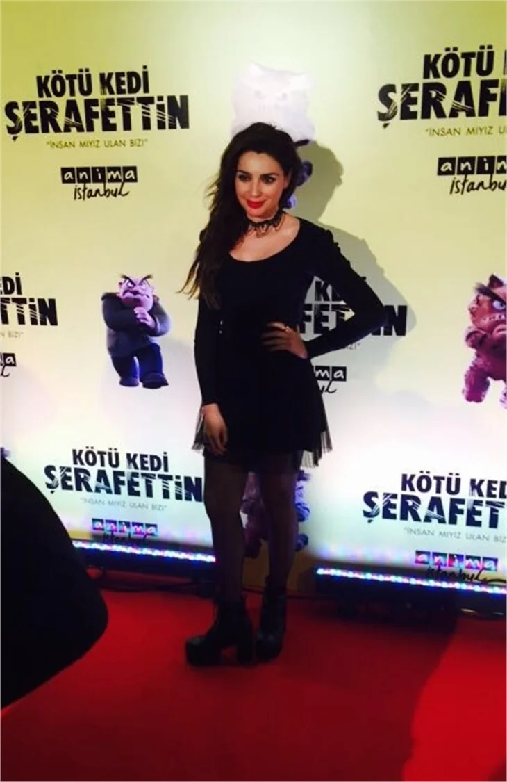 Kötü Kedi Şerafettin filminin galasına ünlü akını