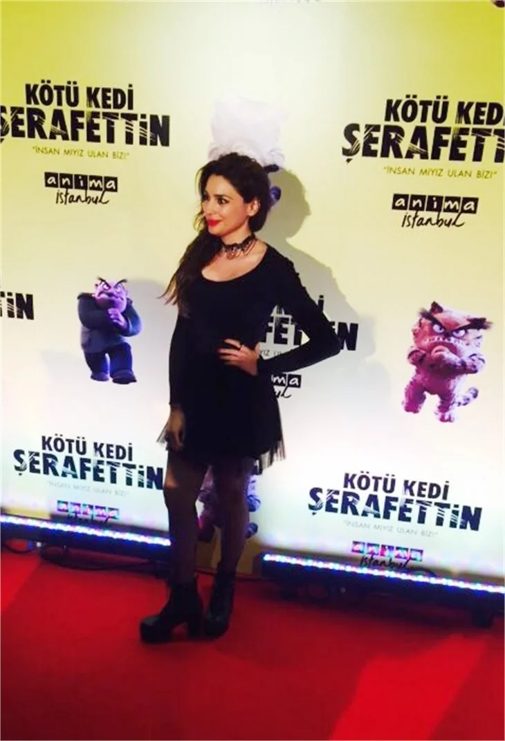 Kötü Kedi Şerafettin filminin galasına ünlü akını