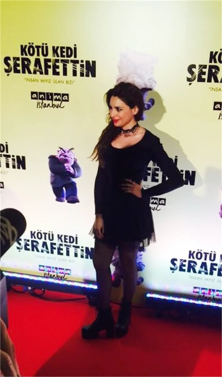 Kötü Kedi Şerafettin filminin galasına ünlü akını