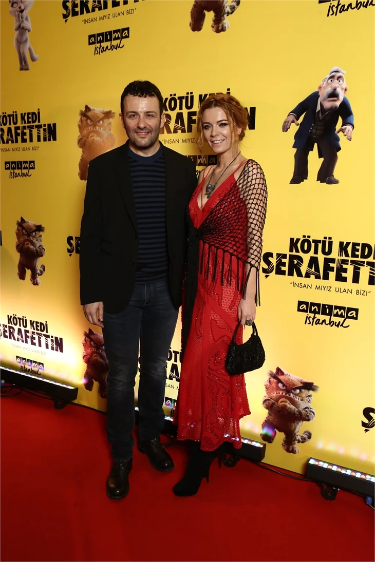 Kötü Kedi Şerafettin filminin galasına ünlü akını