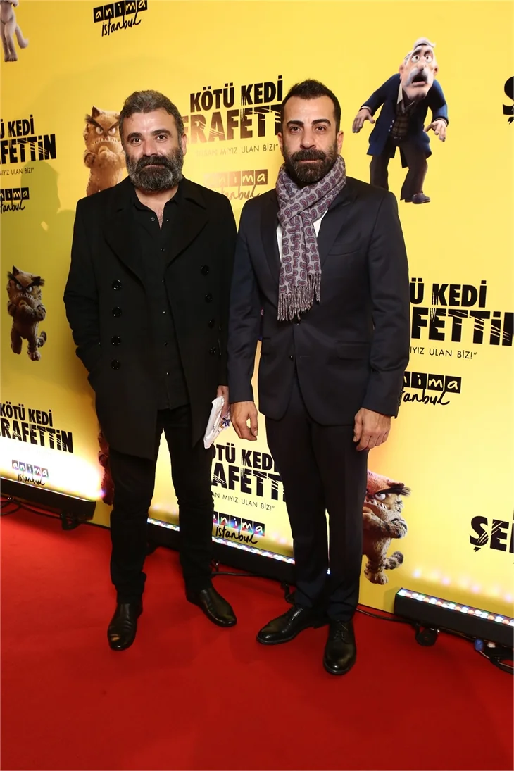 Kötü Kedi Şerafettin filminin galasına ünlü akını