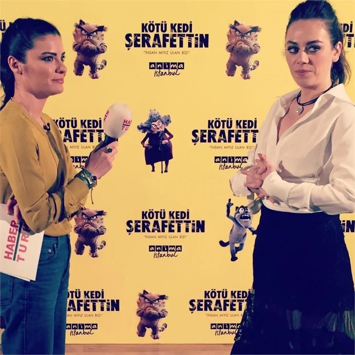 Kötü Kedi Şerafettin filminin galasına ünlü akını