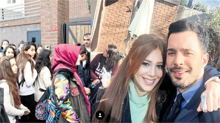 Hayranları 'Kiralık Aşk' setini bastı!