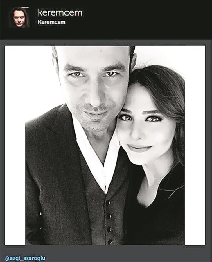 Keremcem ile Ezgi Asaroğlu ilk kez el ele