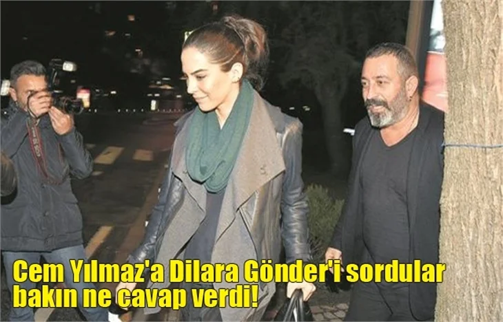 Cem Yılmaz'a Dilara Gönder'i sordular o yaşını söyledi!