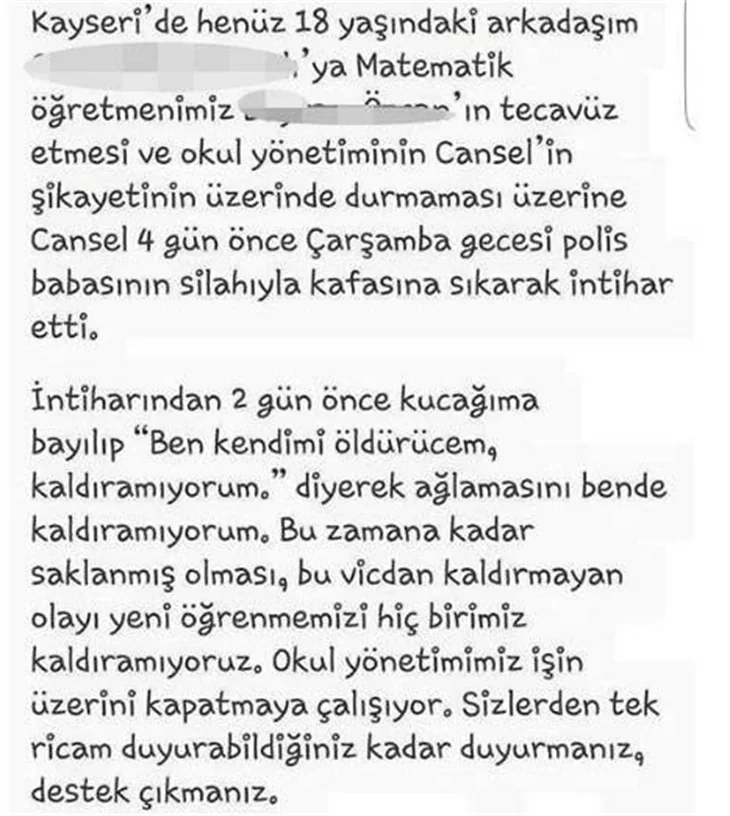 Ünlü isimlerin Cansel isyanı!