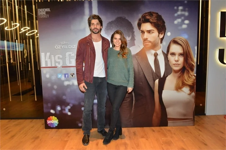 'Kış Güneşi' ekibi ön izlemede buluştu!