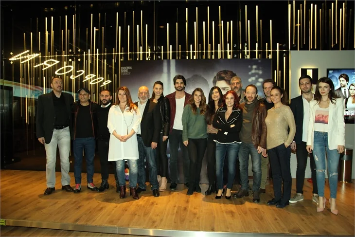 'Kış Güneşi' ekibi ön izlemede buluştu!