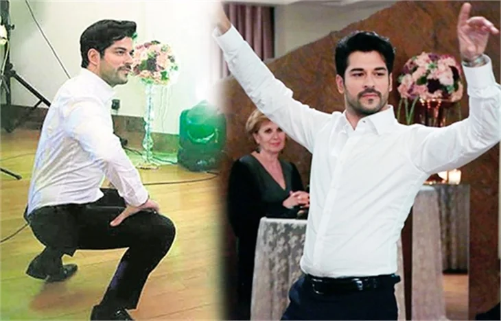 Burak Özçivit ile Neslihan Atagül'le harmandalı oynadı