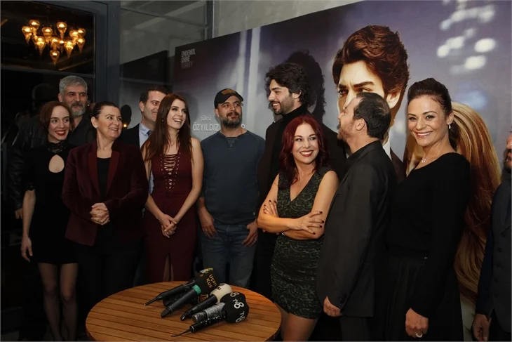 'Kış Güneşi’nin ilk bölümünü birlikte izlediler!