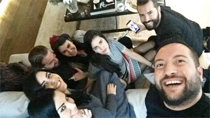 Engin Altan Düzyatan ve Neslişah Alkoçlar'a bebek ziyareti