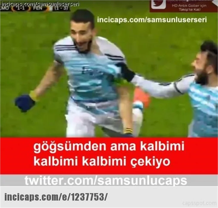 Lokomotiv Moskova - Fenerbahçe capsleri