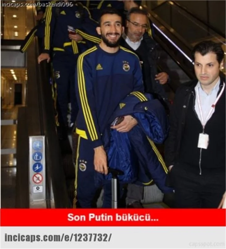 Lokomotiv Moskova - Fenerbahçe capsleri