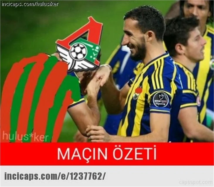 Lokomotiv Moskova - Fenerbahçe capsleri