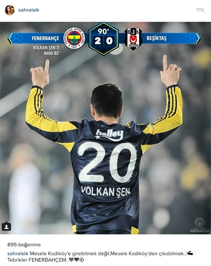 Fenerbahçe - Beşiktaş derbisinin skoruna ünlülerin tepkileri ne oldu?