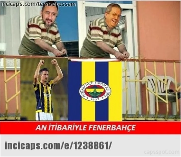 Fenerbahçe-Beşiktaş caps'leri!