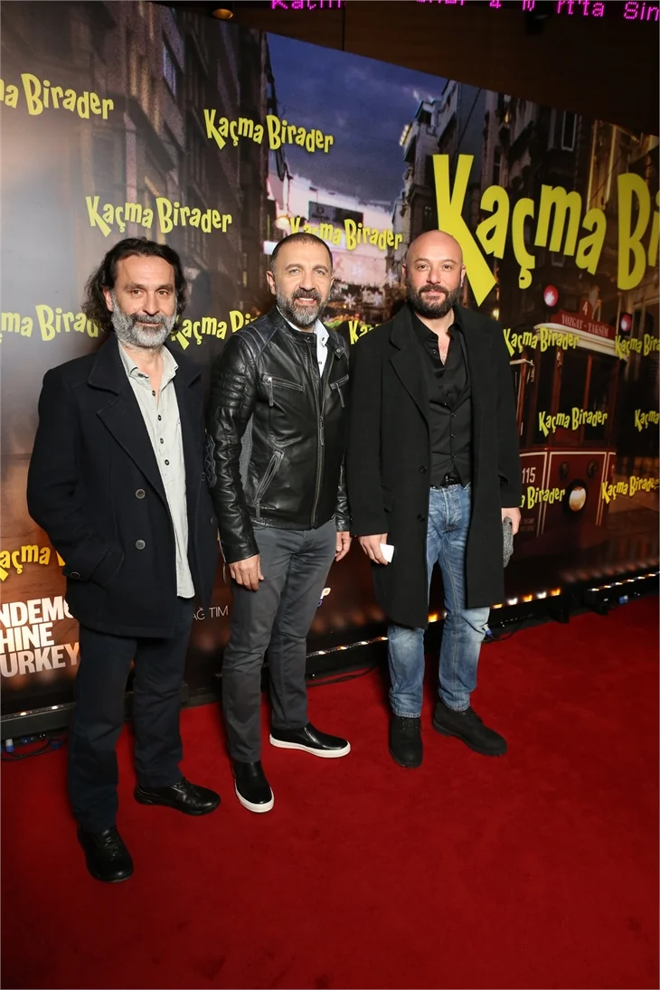 Kaçma Birader'in galasına ünlü akını!