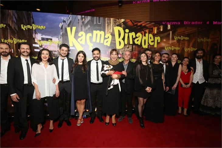Kaçma Birader'in galasına ünlü akını!