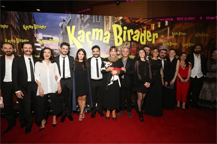 Kaçma Birader'in galasına ünlü akını!