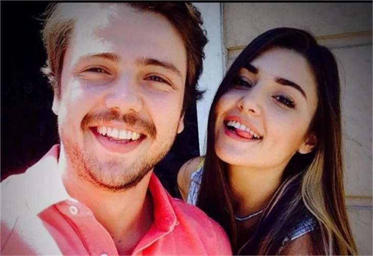 Tolga Sarıtaş ile Hande Erçel'in olay fotoğrafı